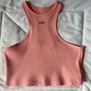 Off-White Pink Tank Top